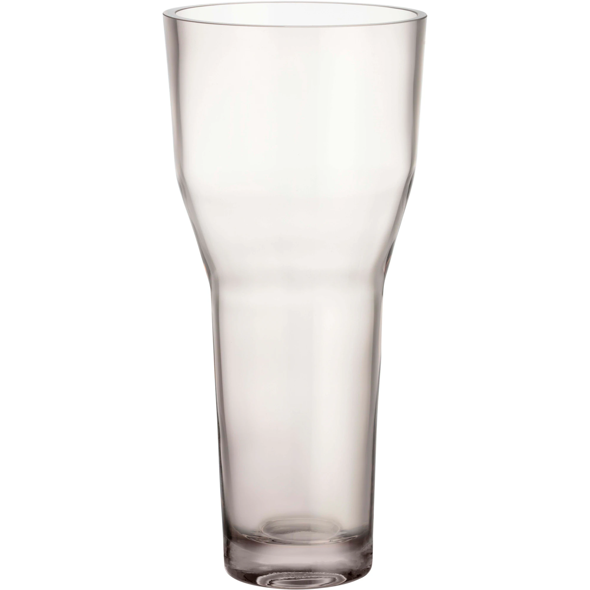 Iittala Solare Vase H&oslash;j 12x26 Cm H&oslash;rfarvet - Vaser Glas Linen - 1086791