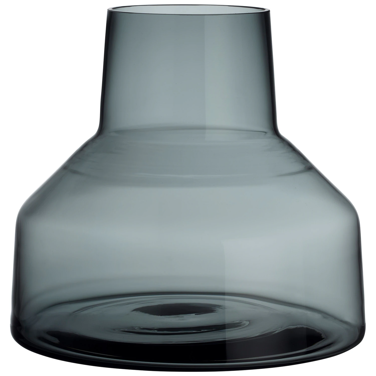 Iittala Solare Vase Lav 20x22 Cm - Vaser Glas St&aring;lgr&aring; - 1079499