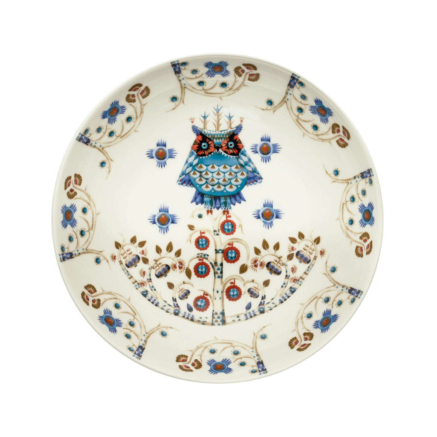 Iittala Taika Dyb Tallerken &Oslash;20cm Hvid - Dybe tallerkner Porcel&aelig;n Multi - 1023150