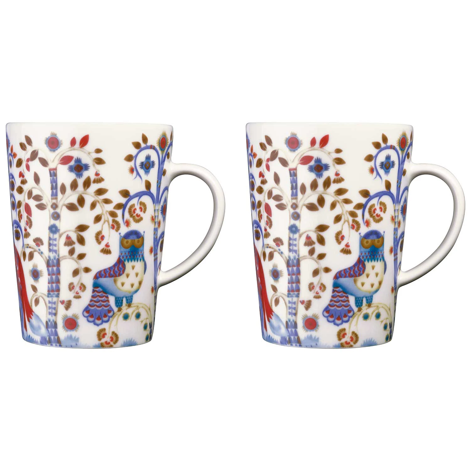 Iittala Taika Krus 40 Cl 2 Stk - Kaffekopper Porcel&aelig;n Hvid - 1012450-2pack