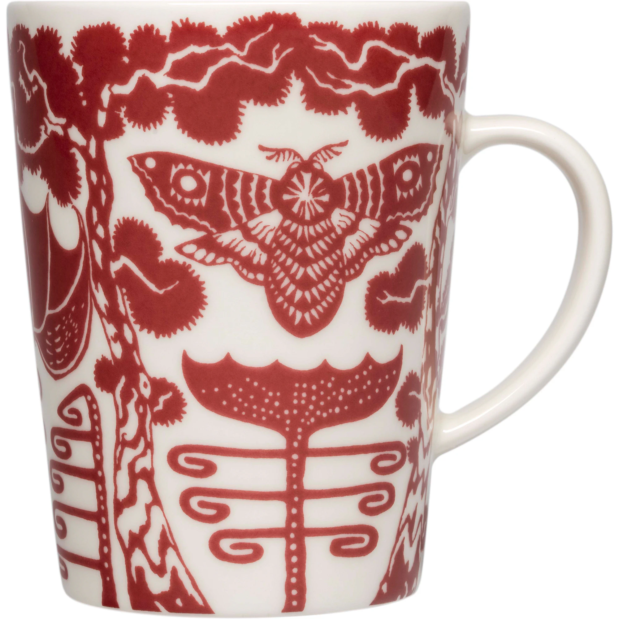 Iittala Taika Y&ouml; Krus 40 Cl t - Kaffekopper Vitroporcelain R&oslash;d - 1086865