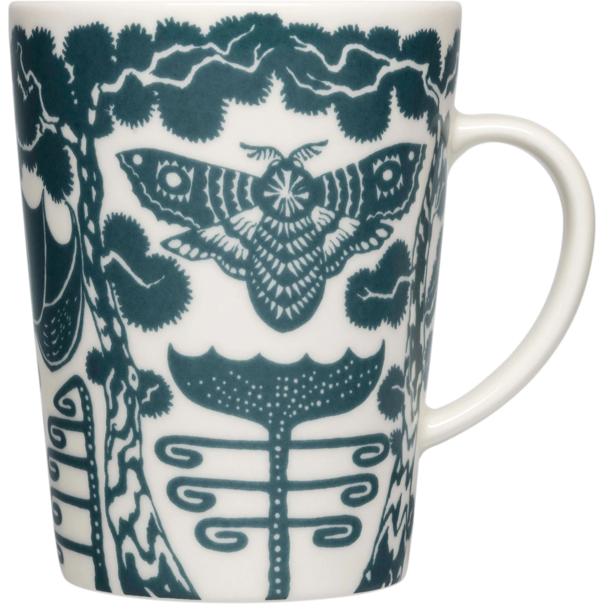 Iittala Taika Y&ouml; Krus 40 Cl t - Kaffekopper Vitroporcelain St&aring;lbl&aring; - 1086864