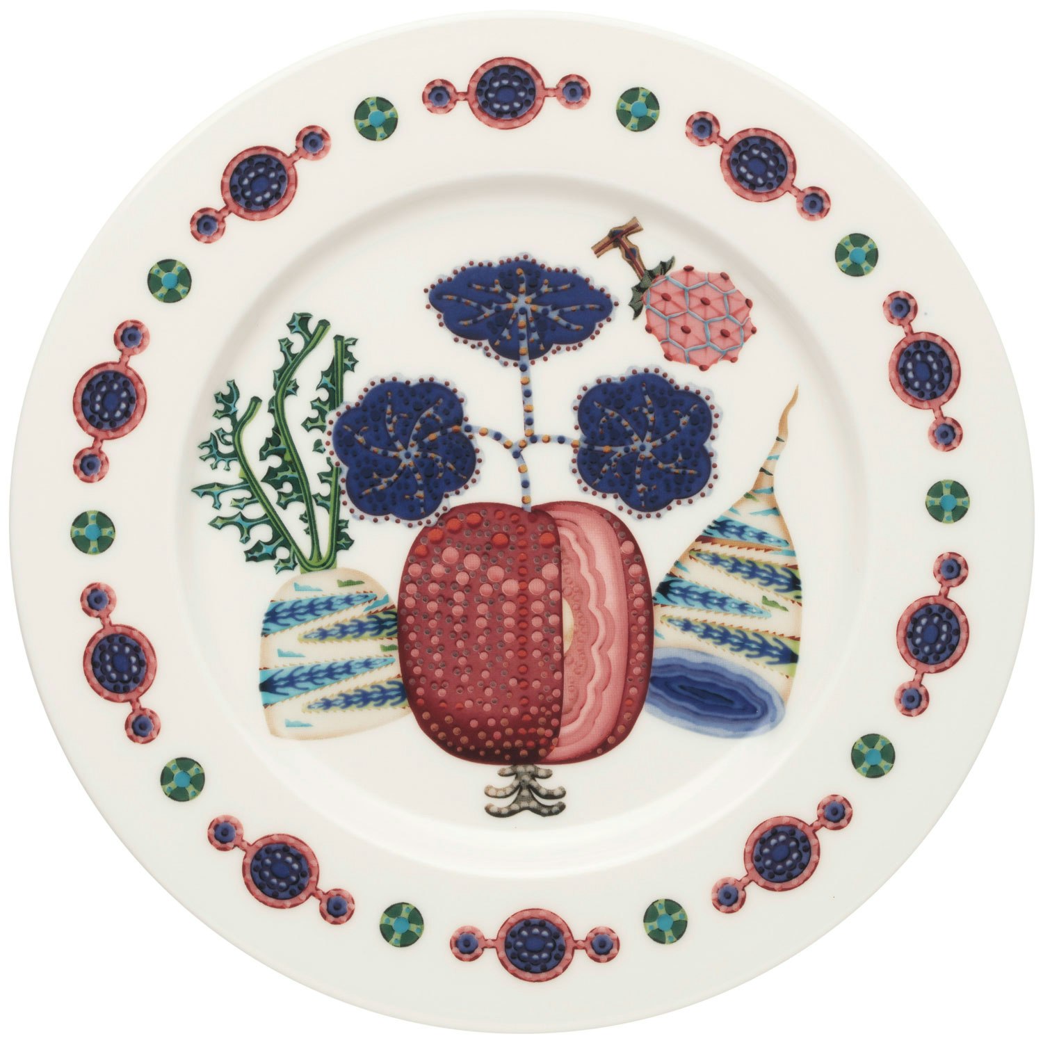 Iittala Taika Sato Tallerken 22 Cm - Middagstallerkner Porcel&aelig;n Multi - 1070935