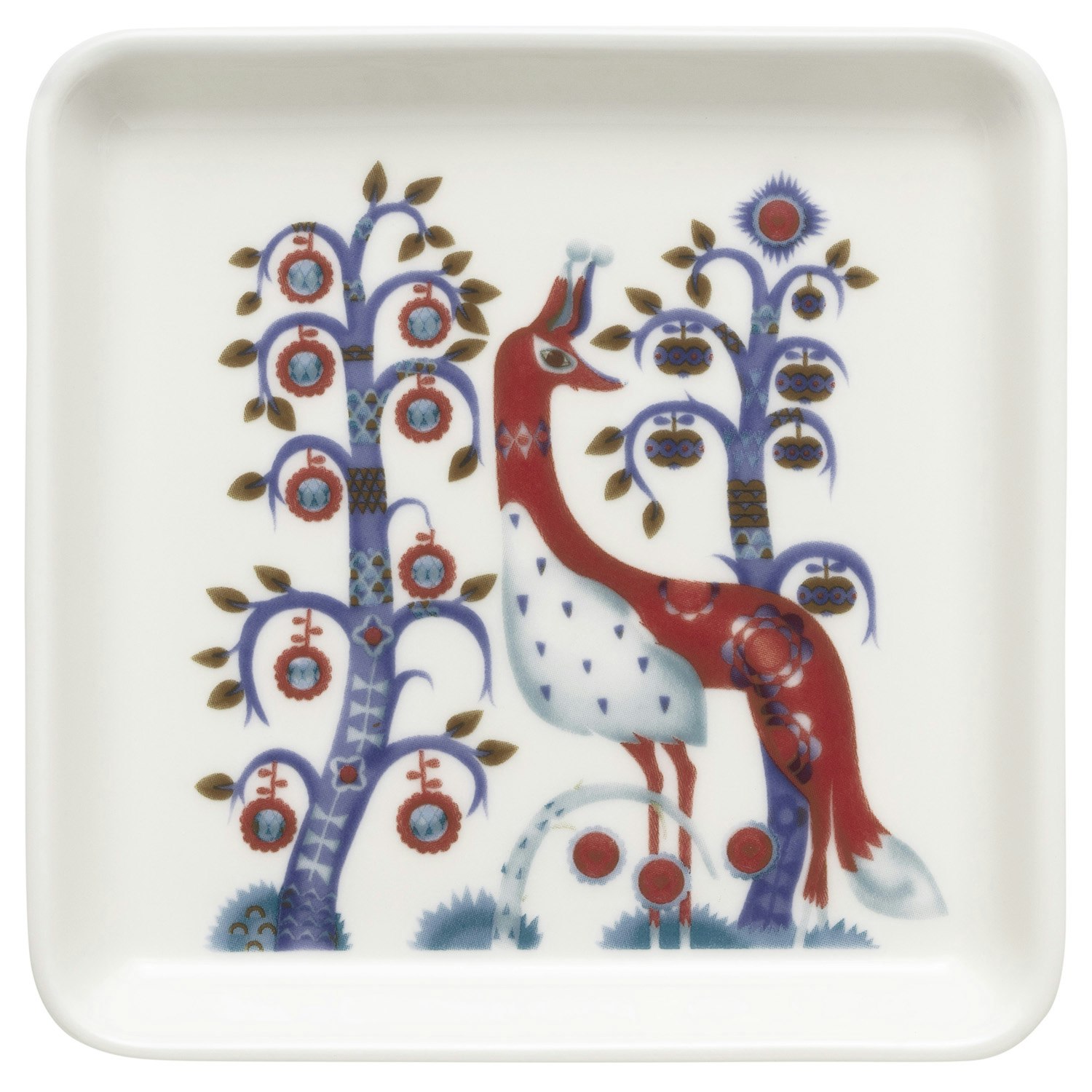 Iittala Taika Tallerken 12x12 Cm - Asietter Vitroporcelain Hvid - 1070926