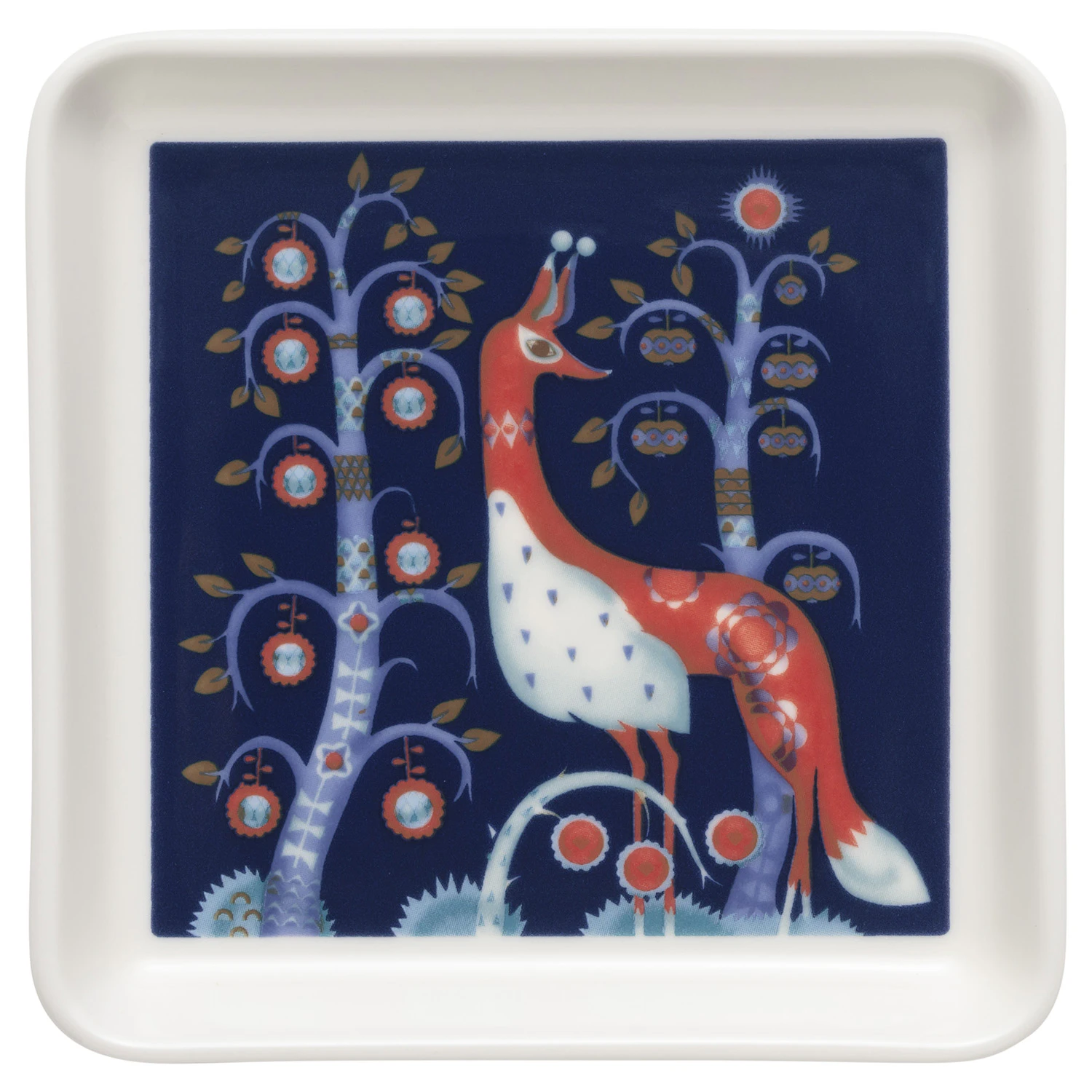 Iittala Taika Tallerken 12x12 Cm - Asietter Vitroporcelain Bl&aring; - 1070927