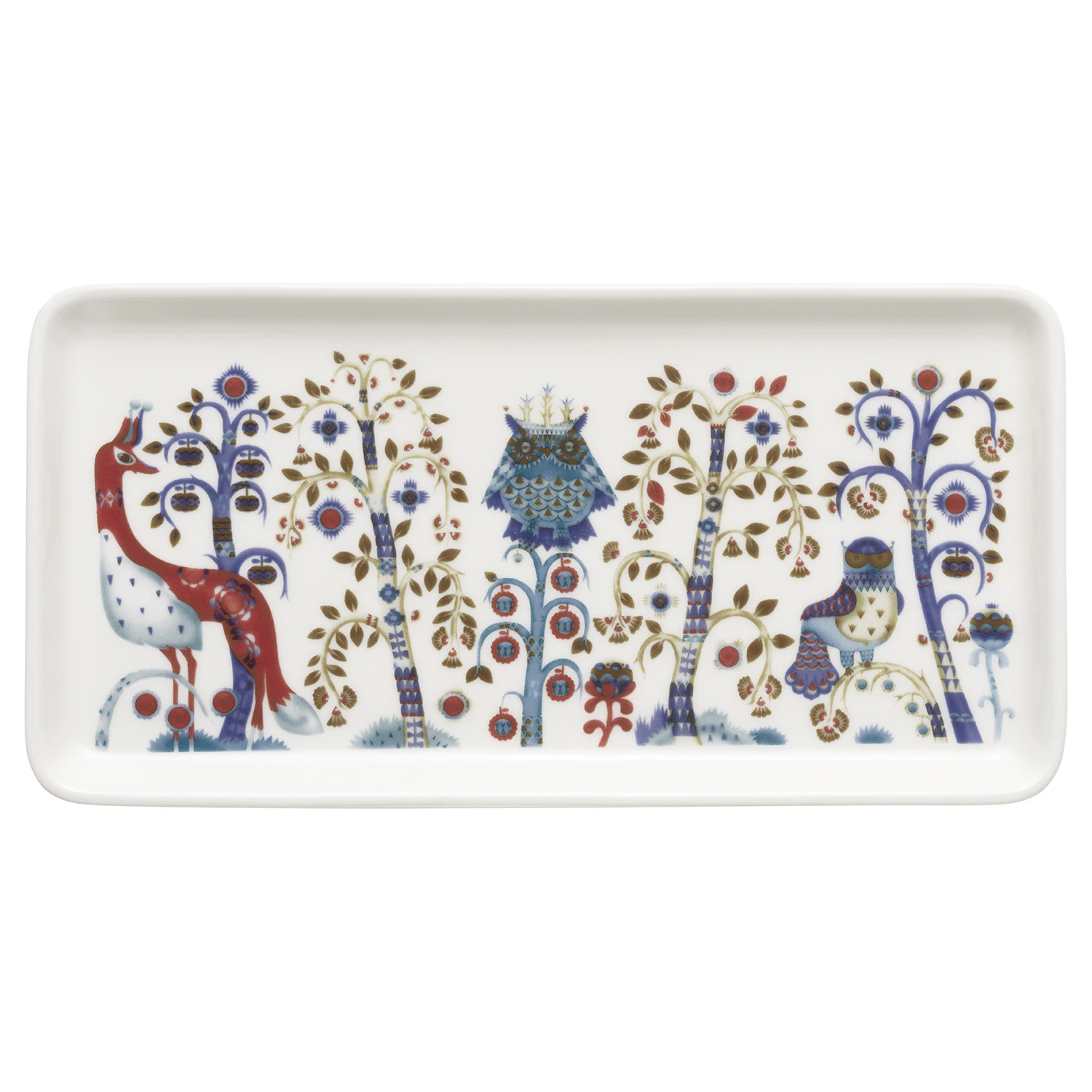 Iittala Taika Tallerken 12x24 Cm - Middagstallerkner Vitroporcelain Hvid - 1070930