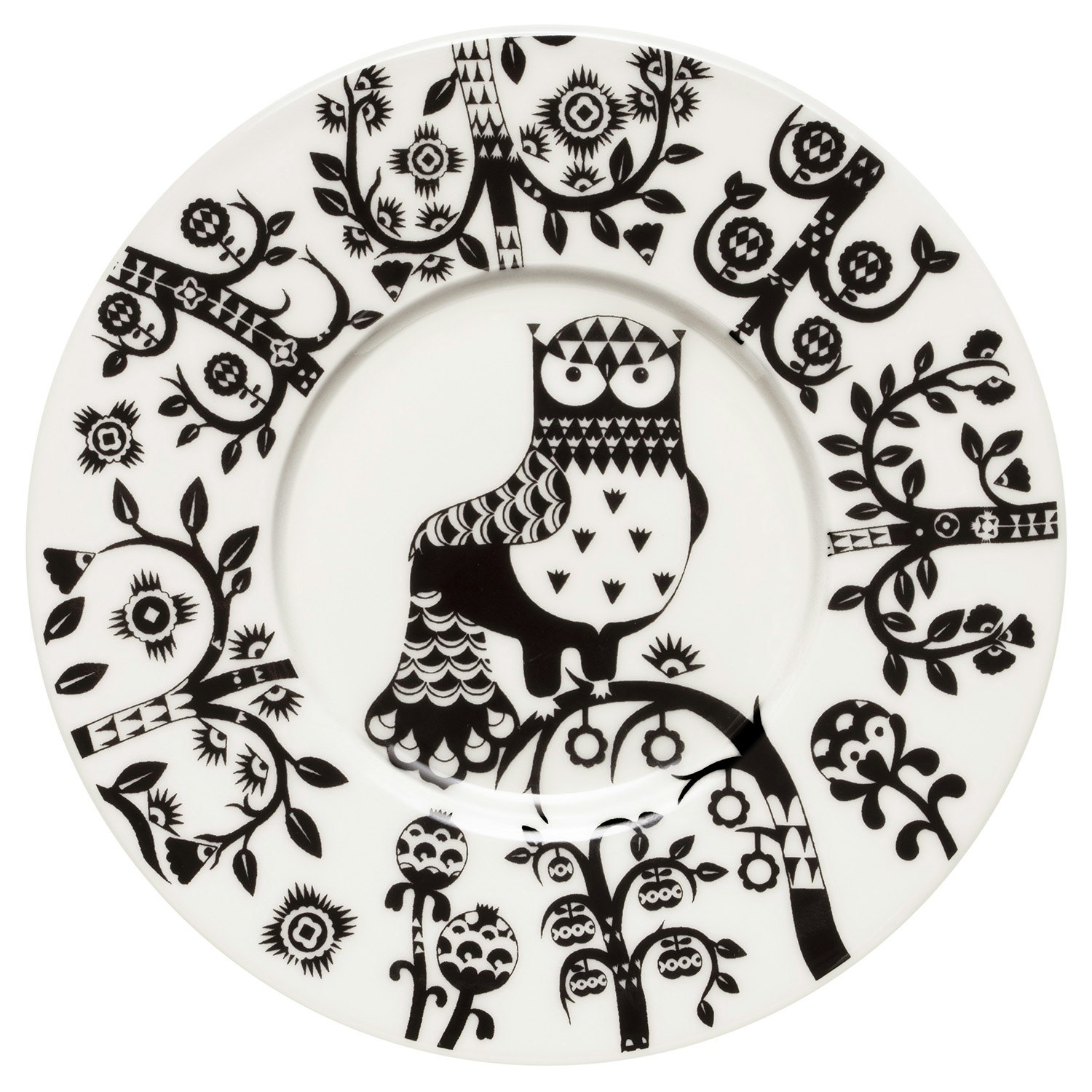 Iittala Taika Tallerken 16 Cm - Kagetallerken & Desserttallerken Vitroporcelain Sort - 1070919