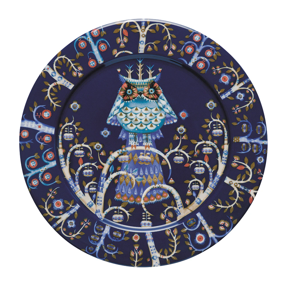 Iittala Taika Tallerken 27 Cm - Middagstallerkner Porcel&aelig;n Bl&aring; - 1011635