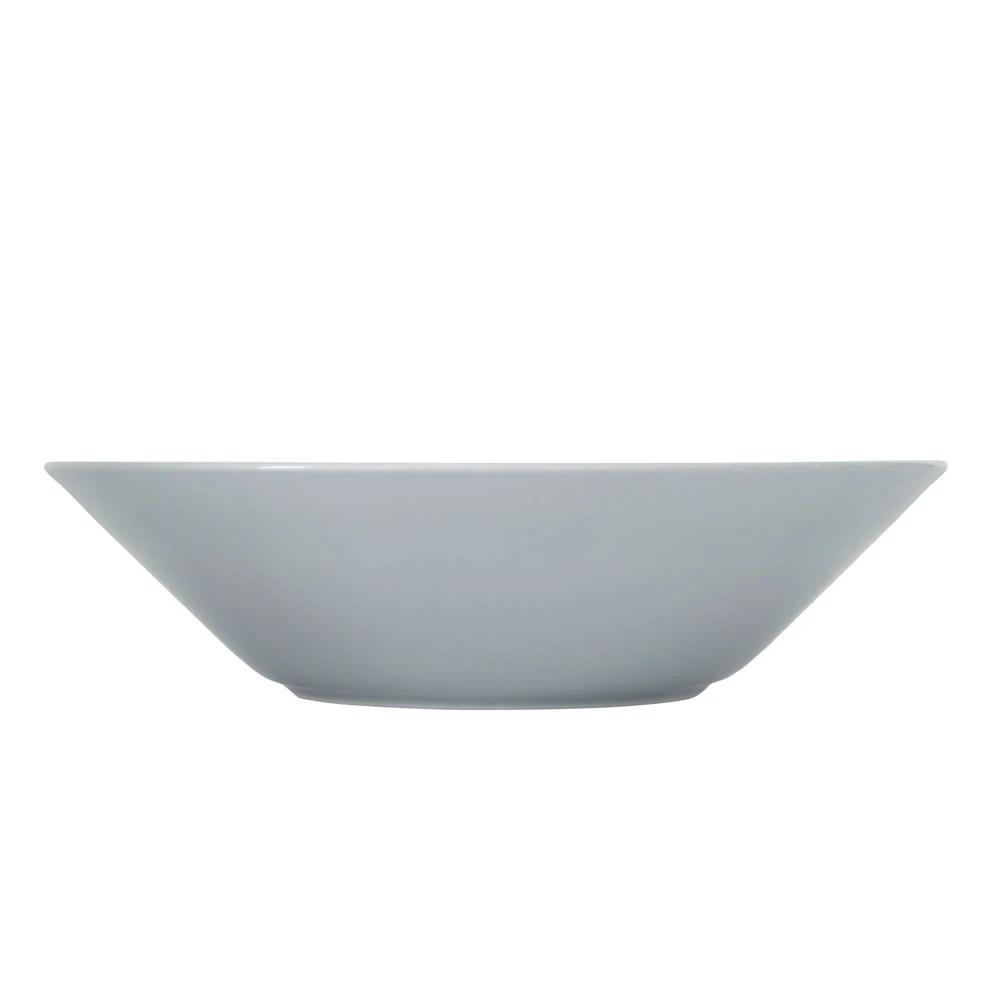 Iittala Teema Dyb Tallerken 21 Cm - Serveringssk&aring;le Vitroporcelain Gr&aring; - 1005883