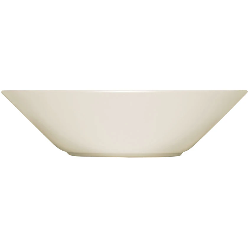 Iittala Teema Dyb Tallerken 21 Cm - Serveringssk&aring;le Vitroporcelain Hvid - 1005921