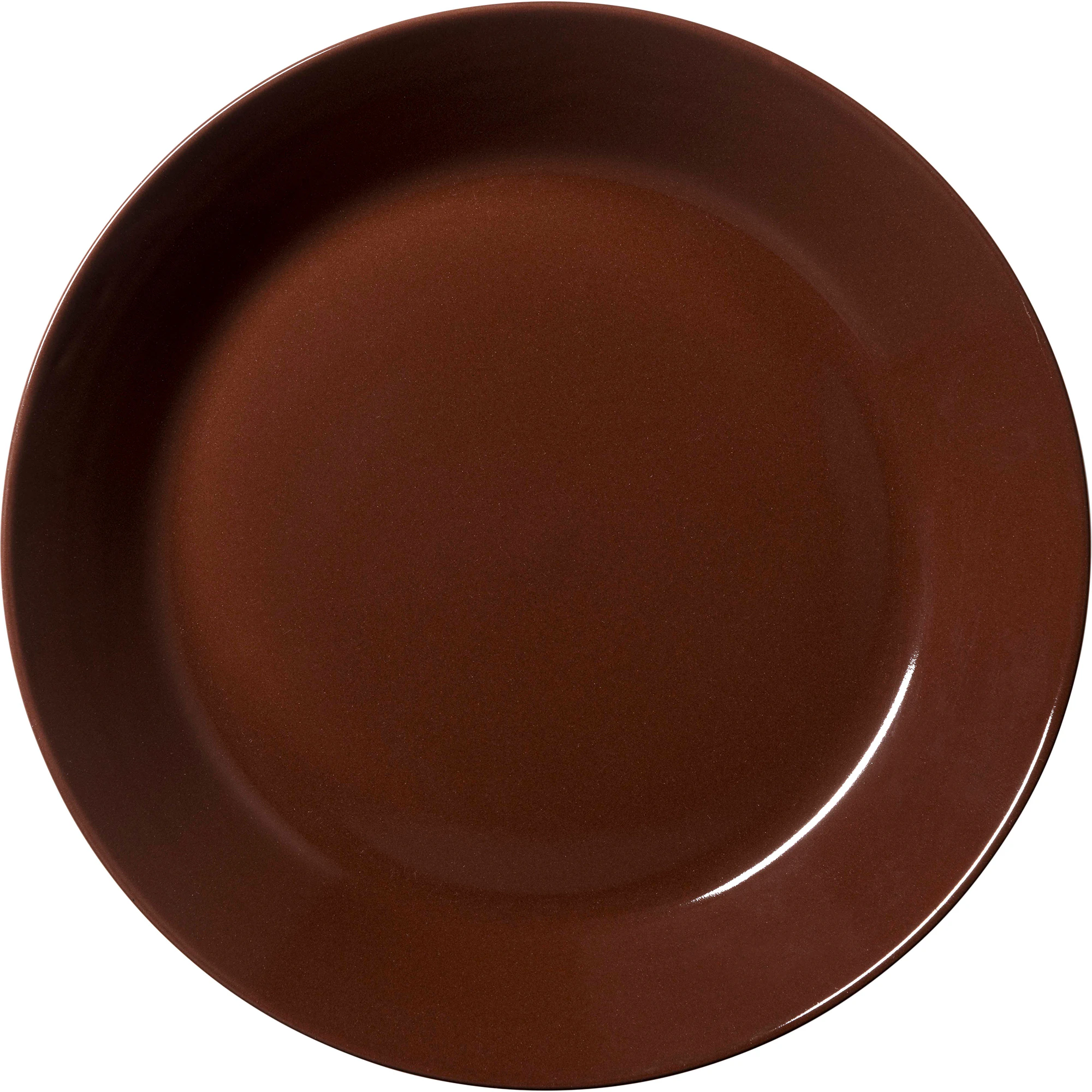 Iittala Teema Tallerken 21 Cm - Middagstallerkner Porcel&aelig;n Espresso - 1086893