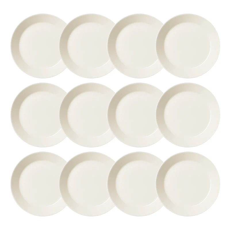 Teema Sidetallerken 17,5 cm 12-pak