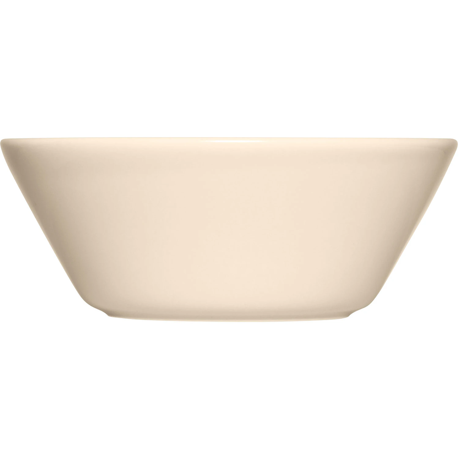 Iittala Teema Sk&aring;l 15 Cm H&oslash;rfarvet - Serveringssk&aring;le Porcel&aelig;n Linen - 1059147