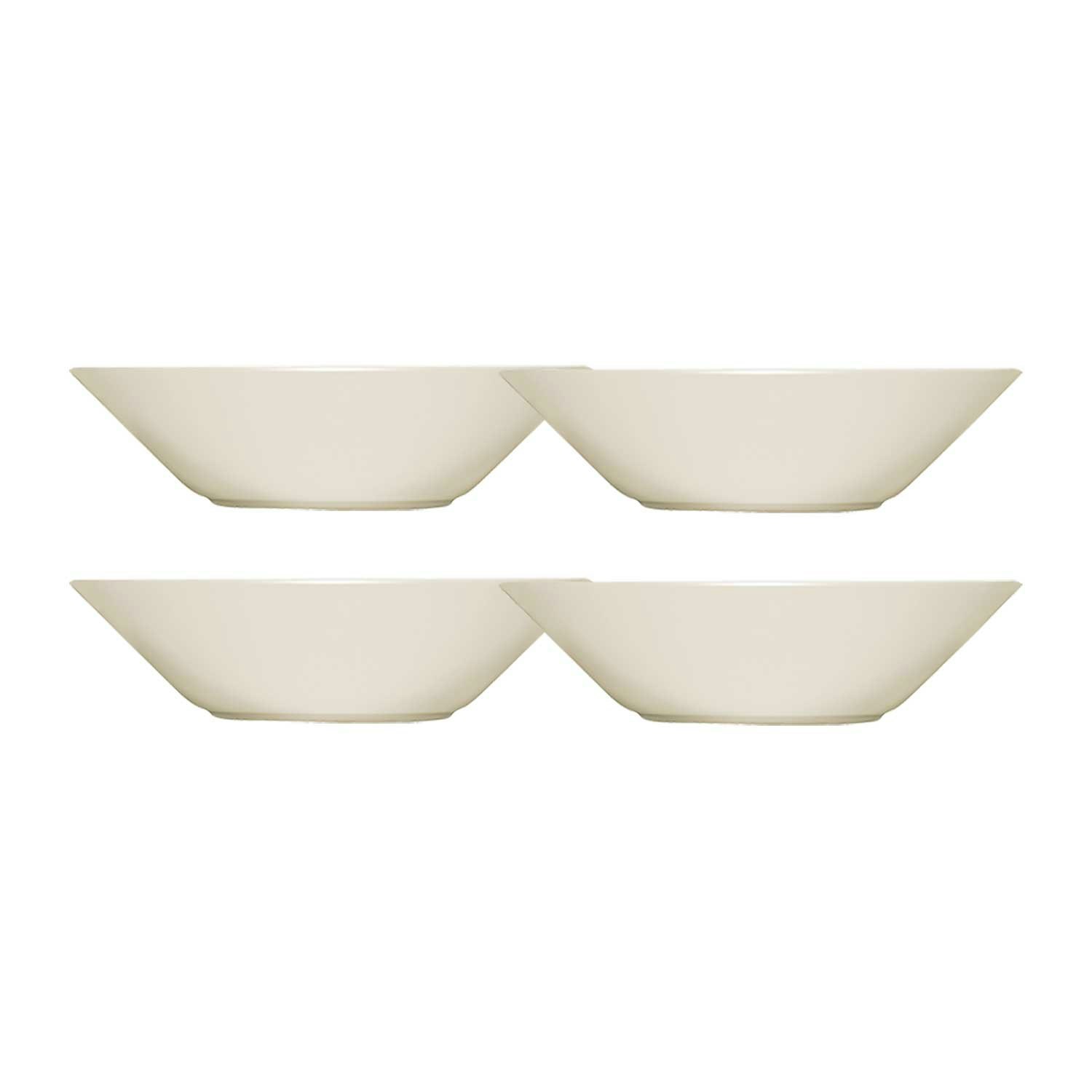 Iittala Teema Sk&aring;l 21 Cm 4 Stk - Serveringssk&aring;le Porcel&aelig;n Hvid - 1005921-4pack