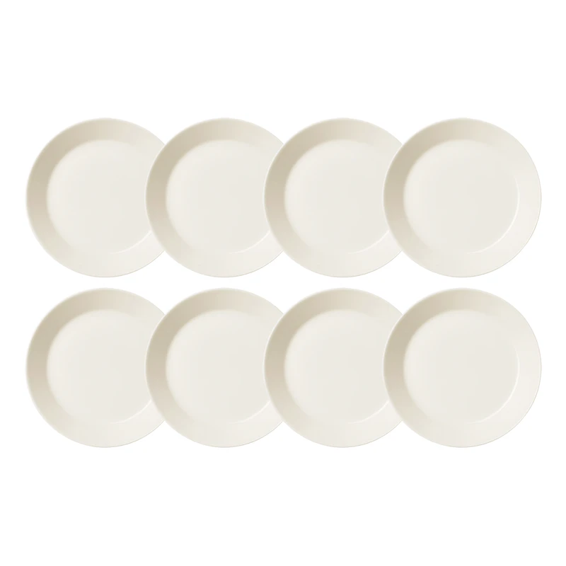 Teema Sidetallerken 21 cm 8-pak