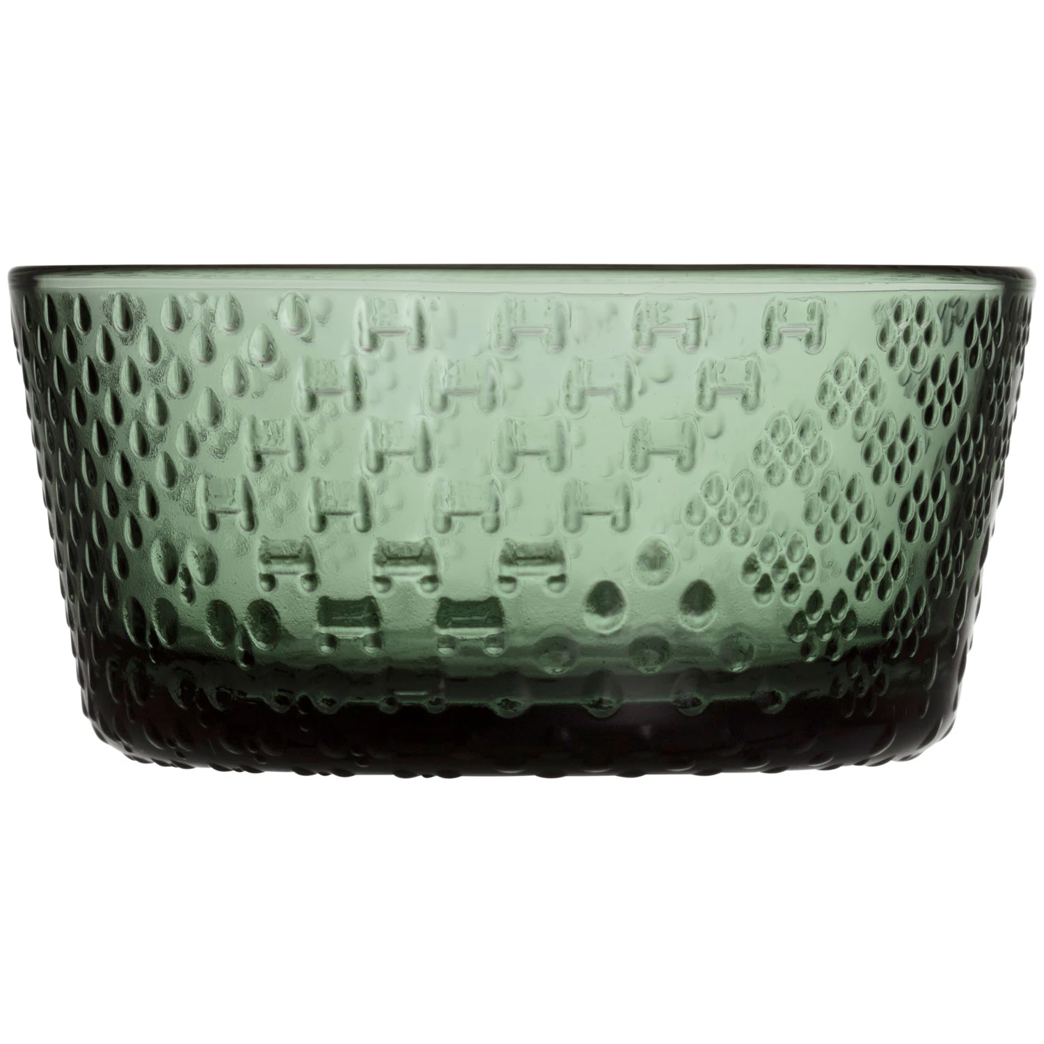 Iittala Tundra Sk&aring;l 25 Cl Fyrretr&aelig;sgr&oslash;n - Serveringssk&aring;le Glas Pine Green - 1070598