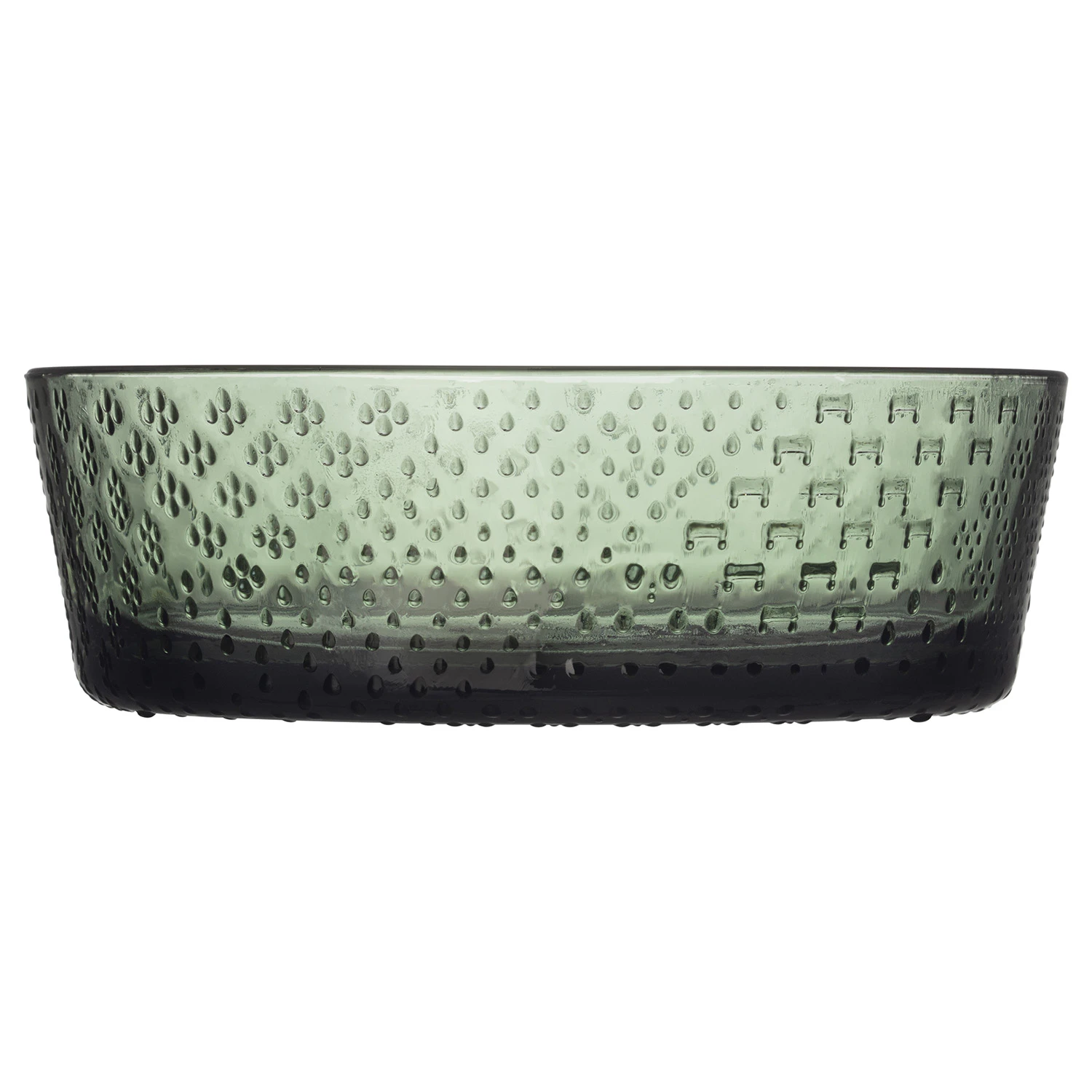 Iittala Tundra Sk&aring;l 62 Cl Fyrretr&aelig;sgr&oslash;n - Serveringssk&aring;le Glas Pine Green - 1072727