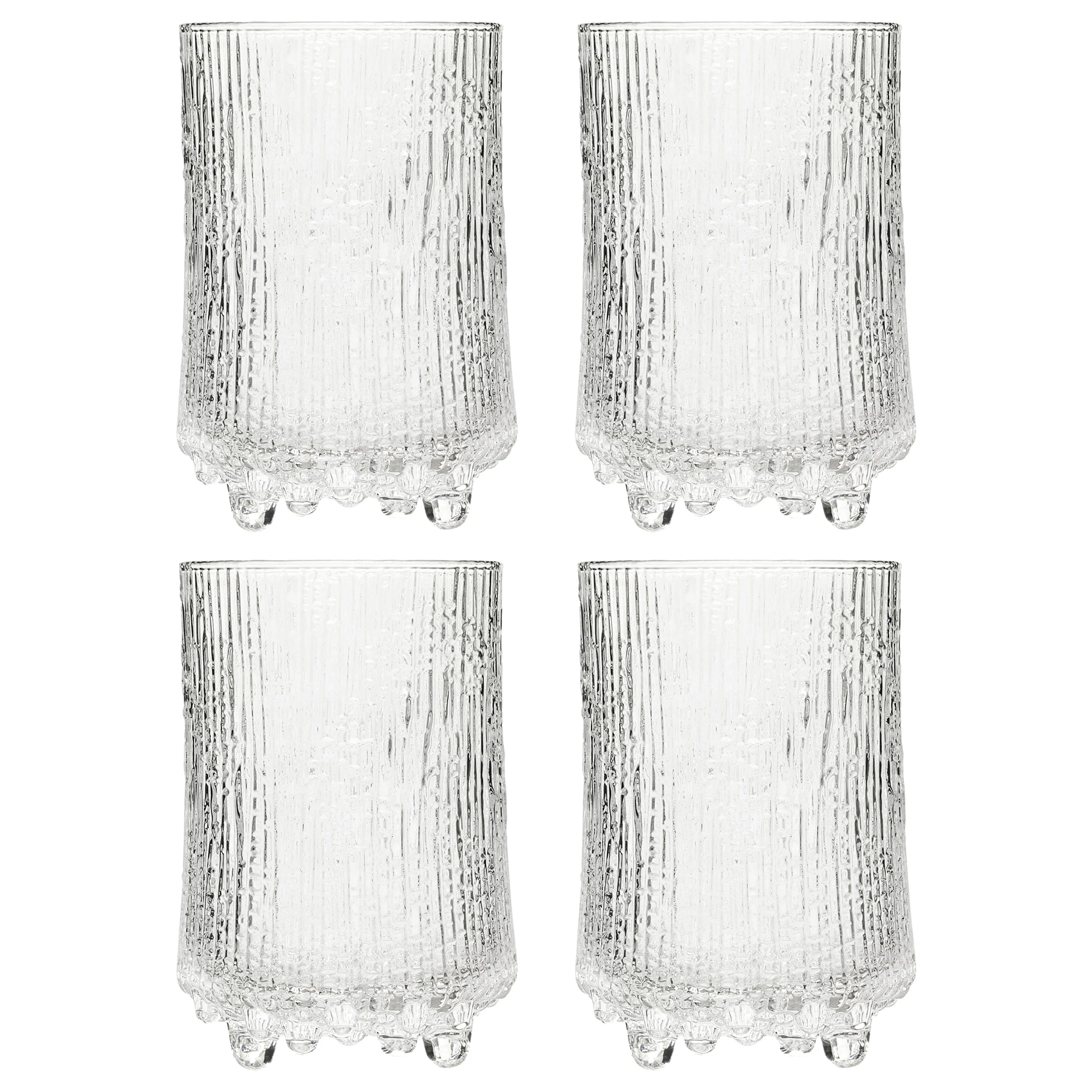 Iittala Ultima Thule &Oslash;l 38 Cl 4-pak t - &Oslash;lglas Glas Klar - 1008517X2