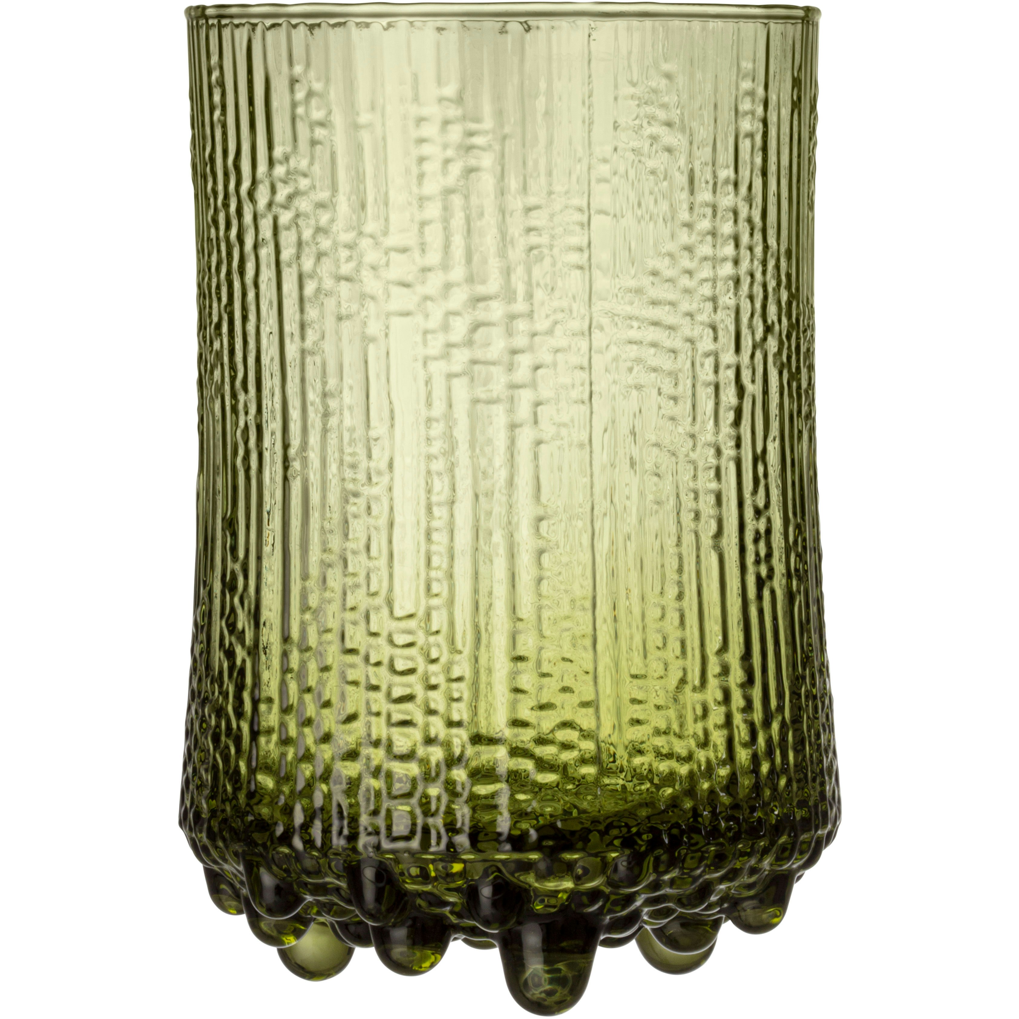 Iittala Ultima Thule &Oslash;l 38 Cl 2-pak Finsk Sand - &Oslash;lglas Glas Gr&oslash;n - 1082394