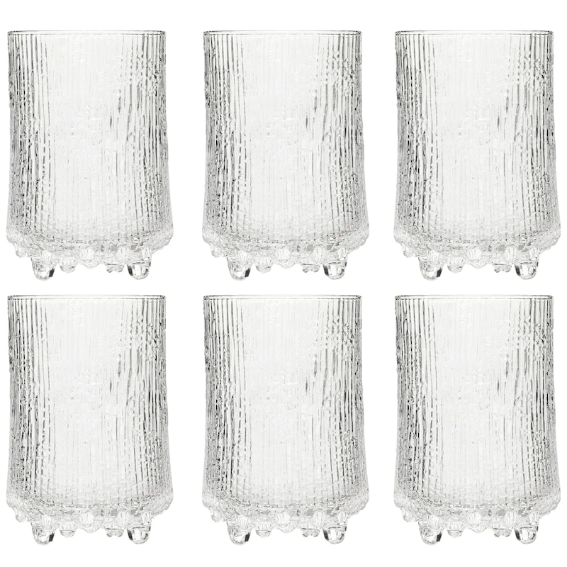 Ultima Thule Ølglas 38 cl 6-pak, Klart