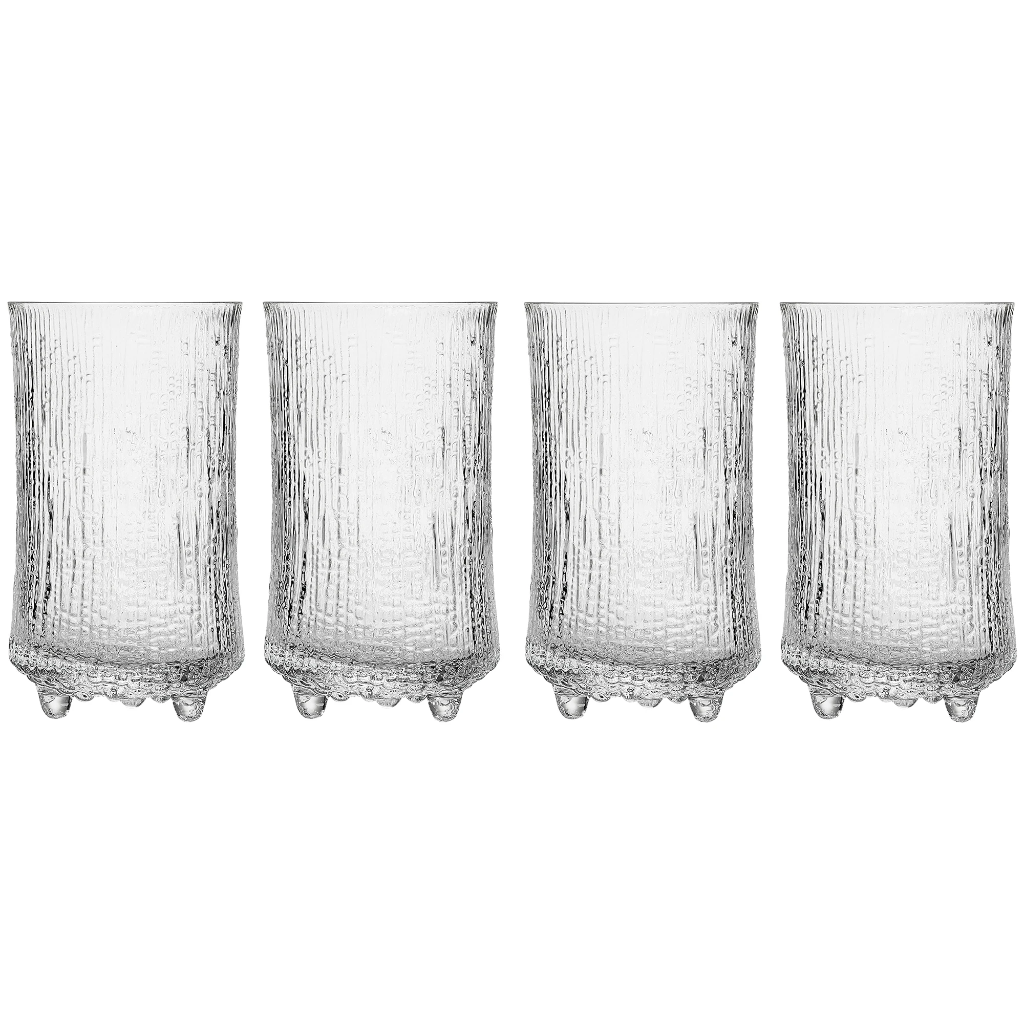 Iittala Ultima Thule &Oslash;l 60 Cl 4-pak t - &Oslash;lglas Glas Klar - 1015657X2