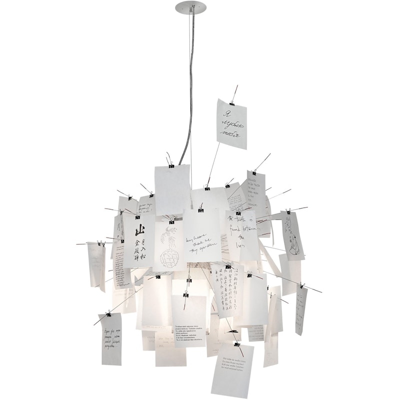 Zettel'z 6 Pendel Sølv 200 cm