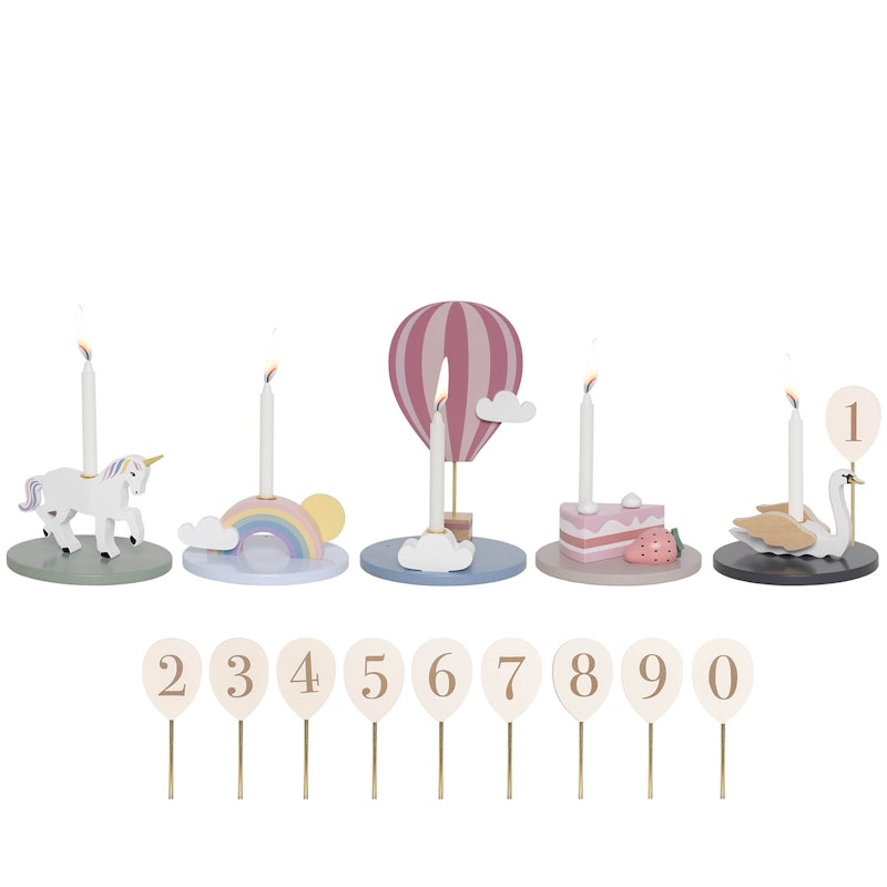 Swan Fødelsdagstog 5 dele