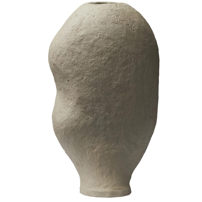 Erba vase, beige