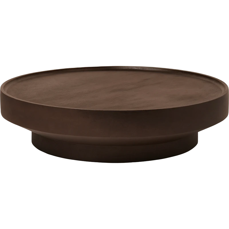 Mirana Sofabord 90 cm, Brunt