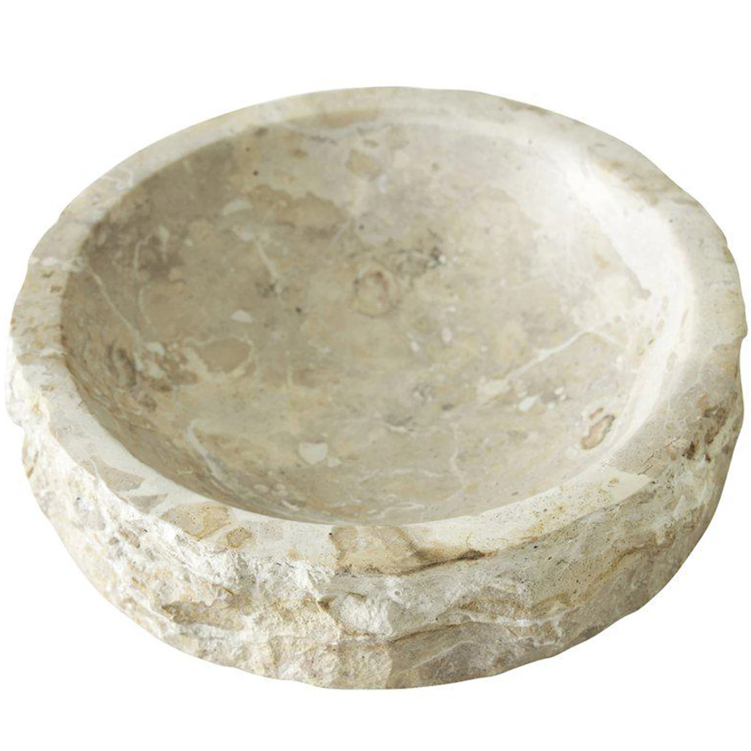 Jakobsdals Wren Sk&aring;l &Oslash;22 Cm Beigegr&aring; - Serveringssk&aring;le Marmor Greige - N892344-12