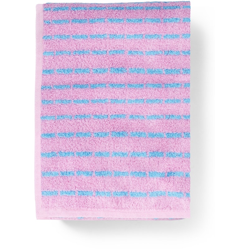 Nuance Håndklæde 70x140 cm, Lyseblåt/Rosa