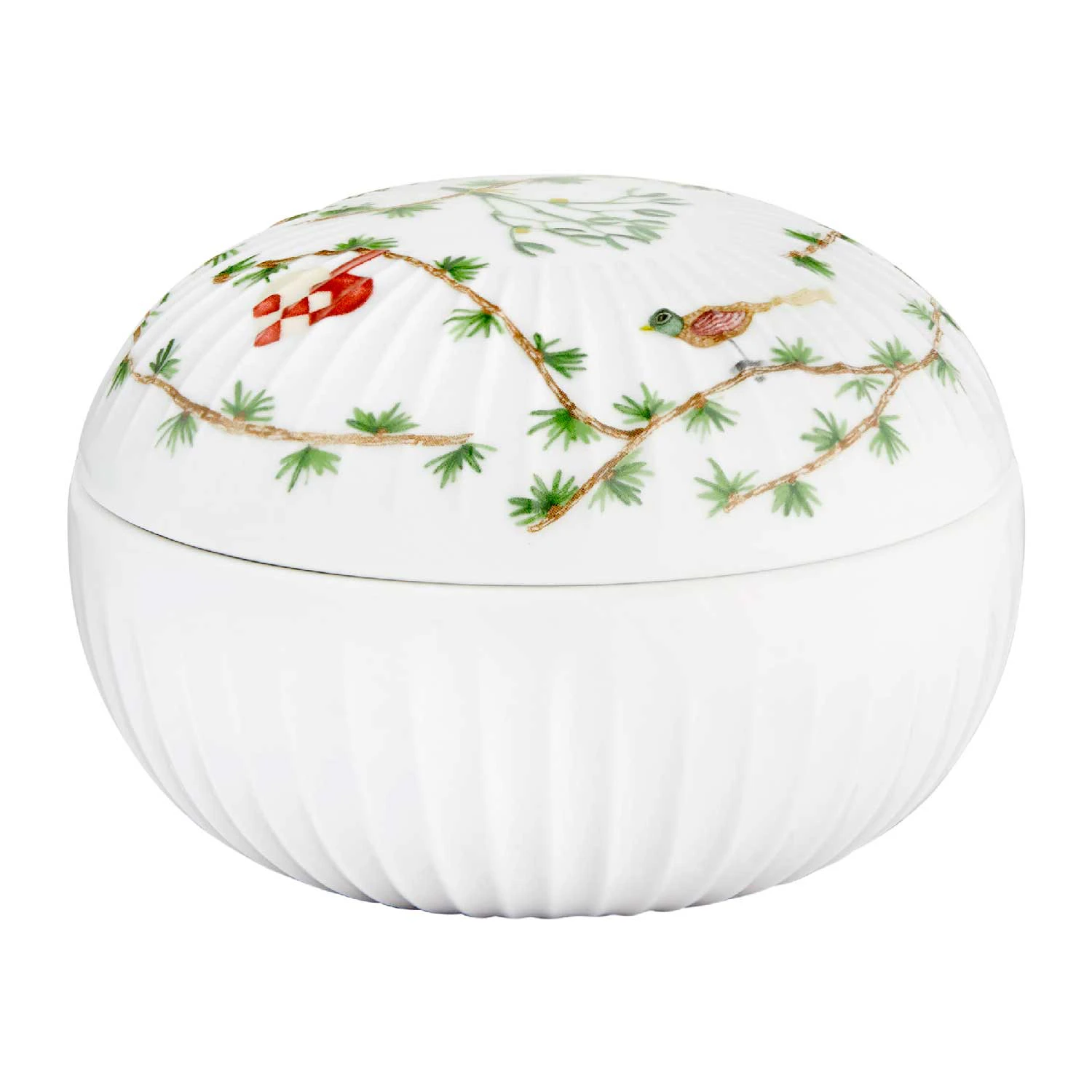 K&auml;hler Hammersh&oslash;i Julesk&aring;l 11 Cm - Julesk&aring;le Porcel&aelig;n Hvid - 693133