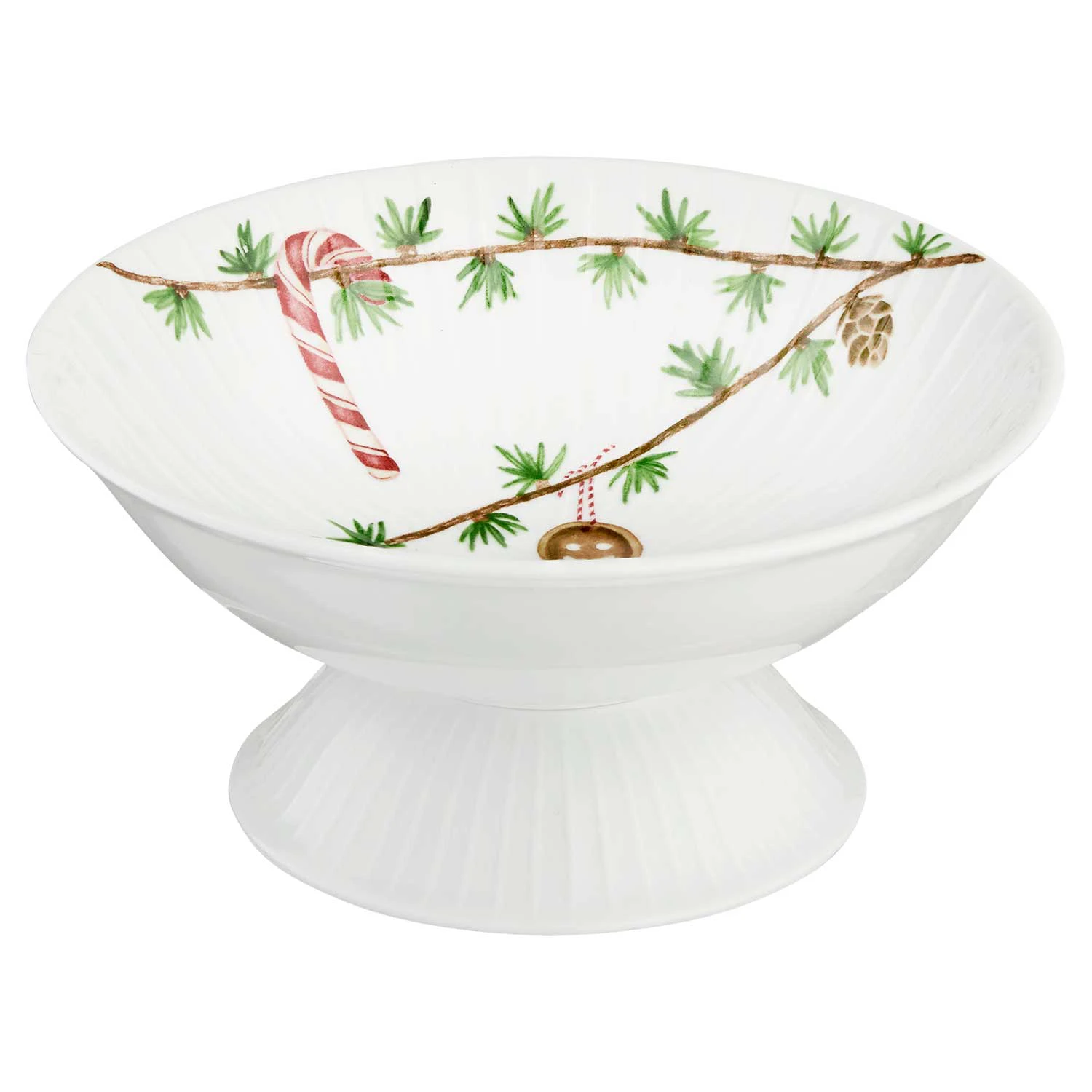 K&auml;hler Hammersh&oslash;i Julesk&aring;l 16 Cm - Julesk&aring;le Porcel&aelig;n Hvid - 693131