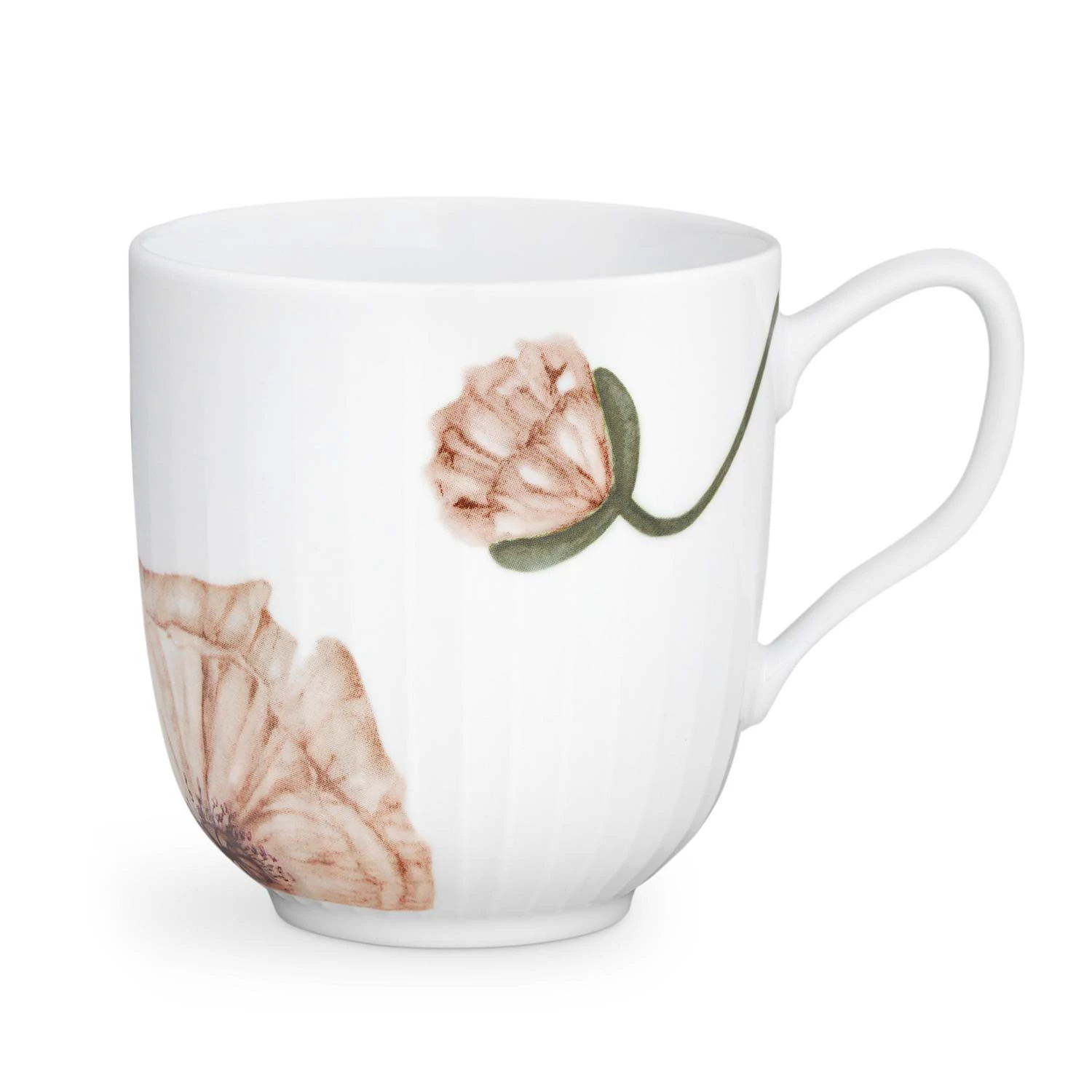 K&auml;hler Hammersh&oslash;i Poppy Krus 33 Cl - Kaffekopper Porcel&aelig;n Hvid - 692293