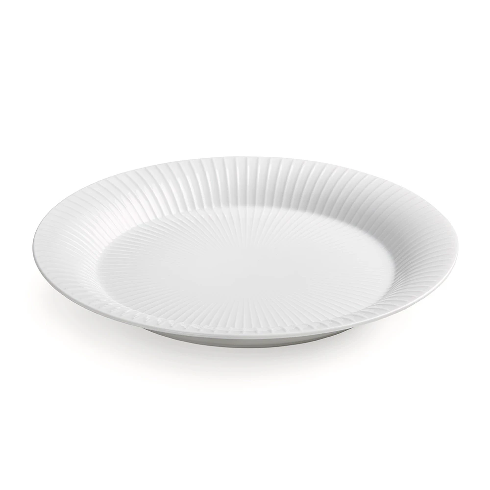 K&auml;hler Hammersh&oslash;i Tallerken 22 Cm - Asietter Porcel&aelig;n Hvid - 692211