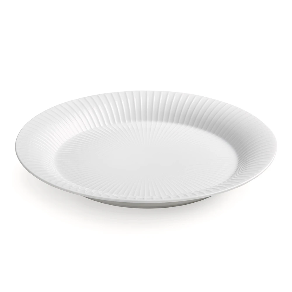 K&auml;hler Hammersh&oslash;i Tallerken 27 Cm - Middagstallerkner Porcel&aelig;n Hvid - 692210