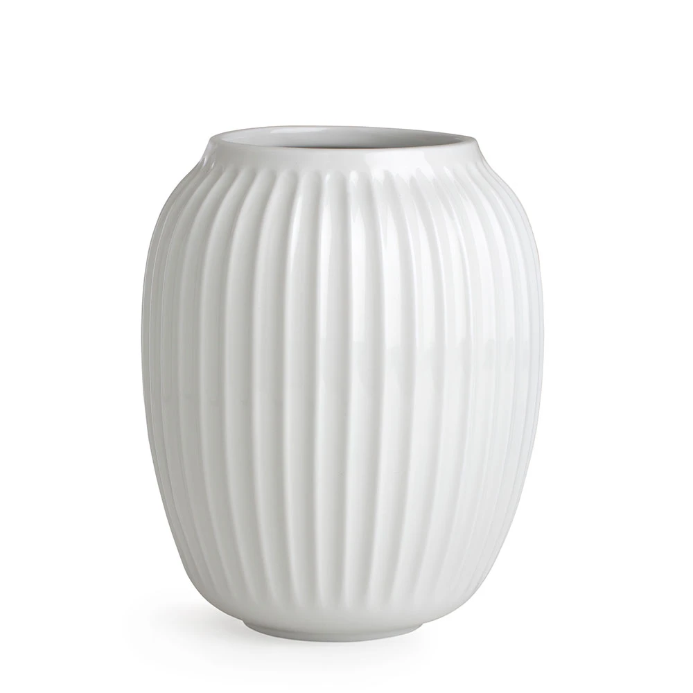 K&auml;hler Hammersh&oslash;i Vase Medium - Vaser Porcel&aelig;n Hvid - 692362
