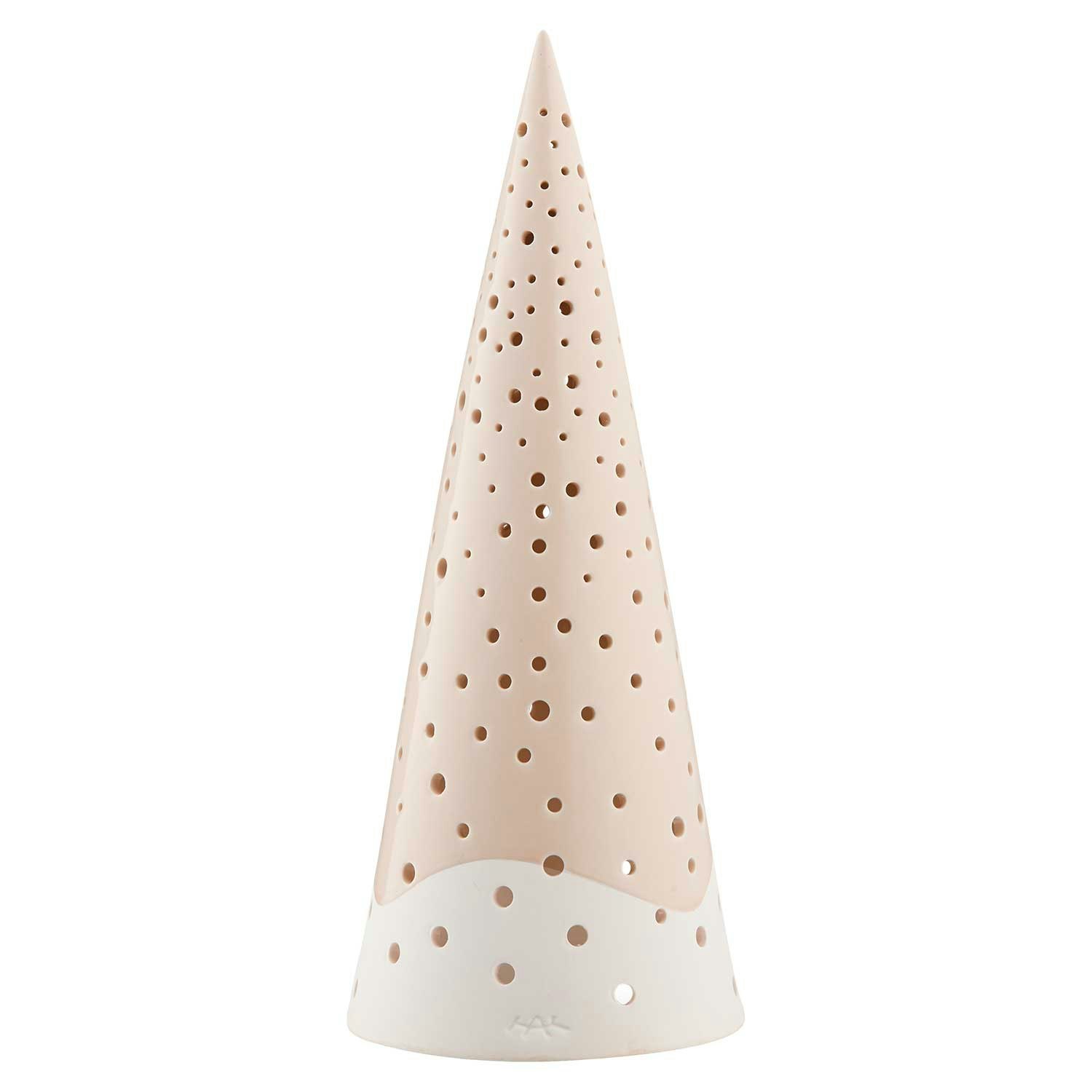 K&auml;hler Nobili Fyrfadsstage Large - Fyrfadsstager Keramik Nude - 692465