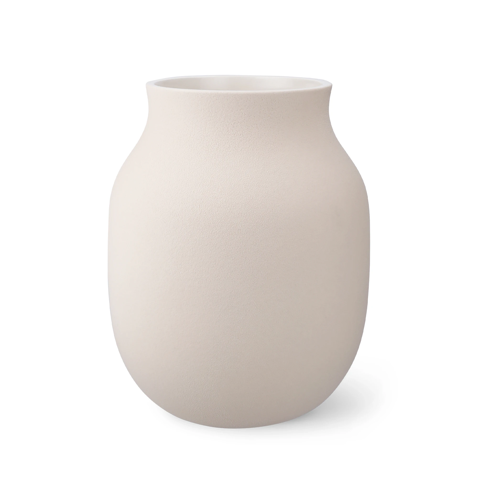 K&auml;hler Studio Omaggio Vase 20 Cm - Vaser Stent&oslash;j Sand - 690107