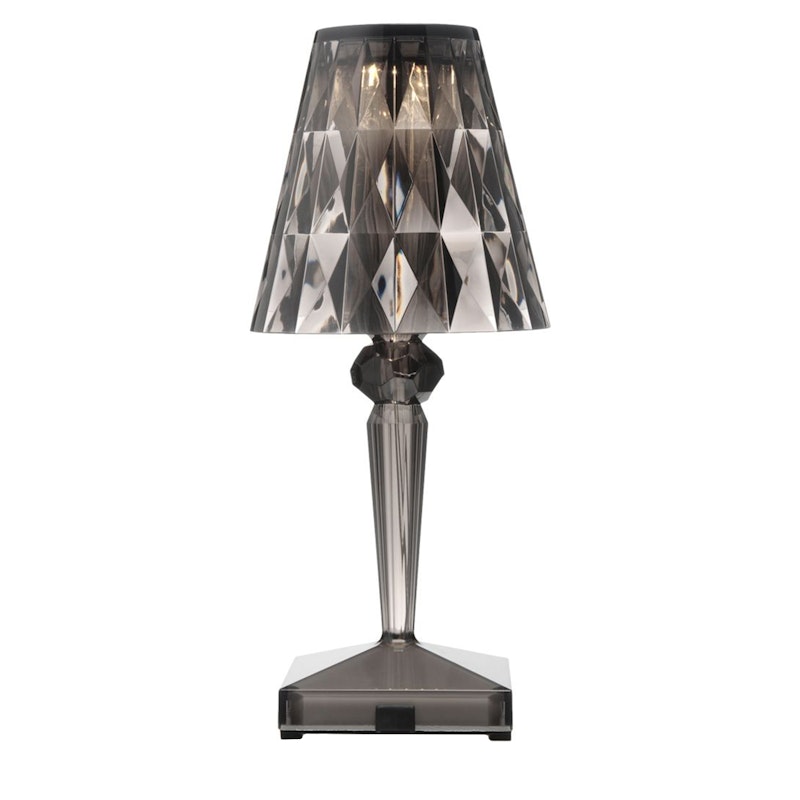 Battery Bordlampe Bærbar, Røg