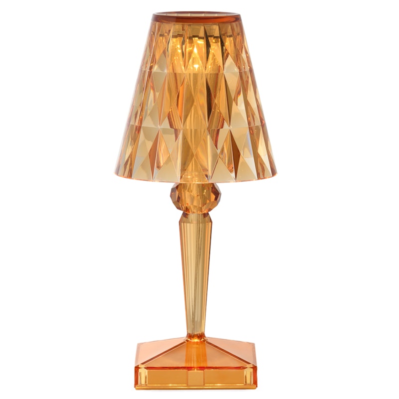 Battery Bordlampe Bærbar, Orange