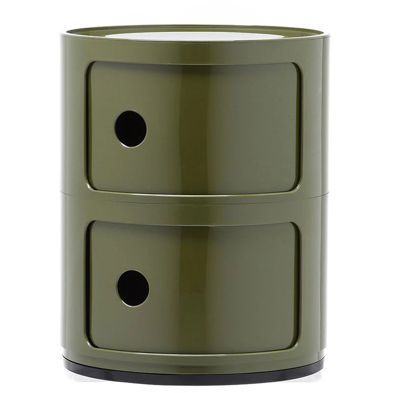 Componibili Classic Opbevaring med 2 Rum, Grøn