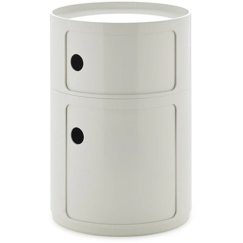 Componibili New Big Opbevaring Med 2 Rum, Hvid