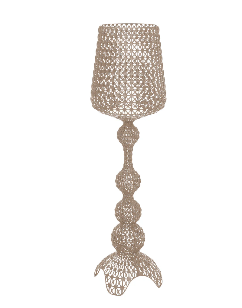 Kabuki Gulvlampe, Dove Grey