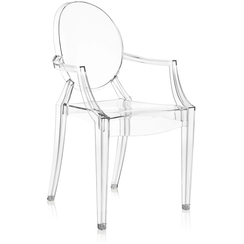Louis Ghost Stol 4-pak, Crystal