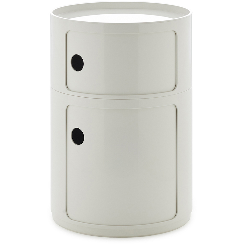 Componibili New Big Opbevaring Med 2 Rum, Hvid