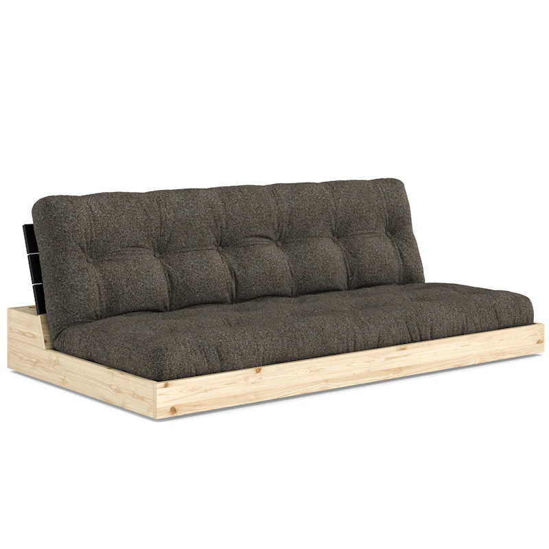 Base Sofa Bed, Black Night / Mellow Brown