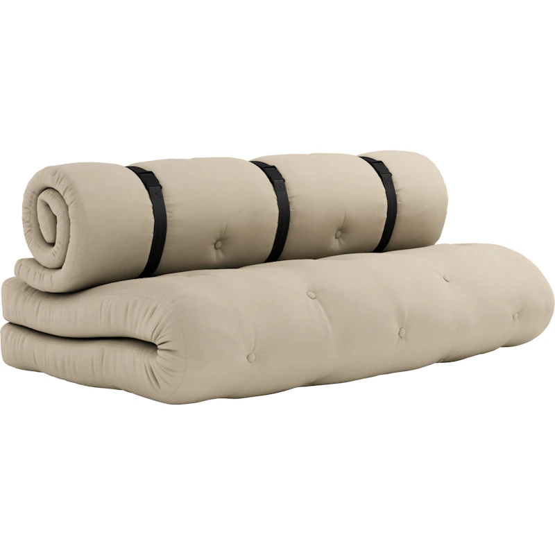Buckle-Up Sofa Med Bælte Udendørs, Beige / Sort