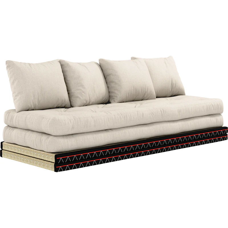Chico Sofa Med Madras 80x200 cm, Linen