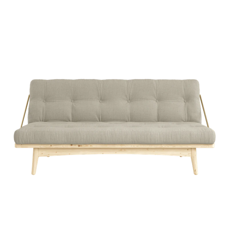 Folk Sofa Med 5-Lags Madras 914 Linen/Raw